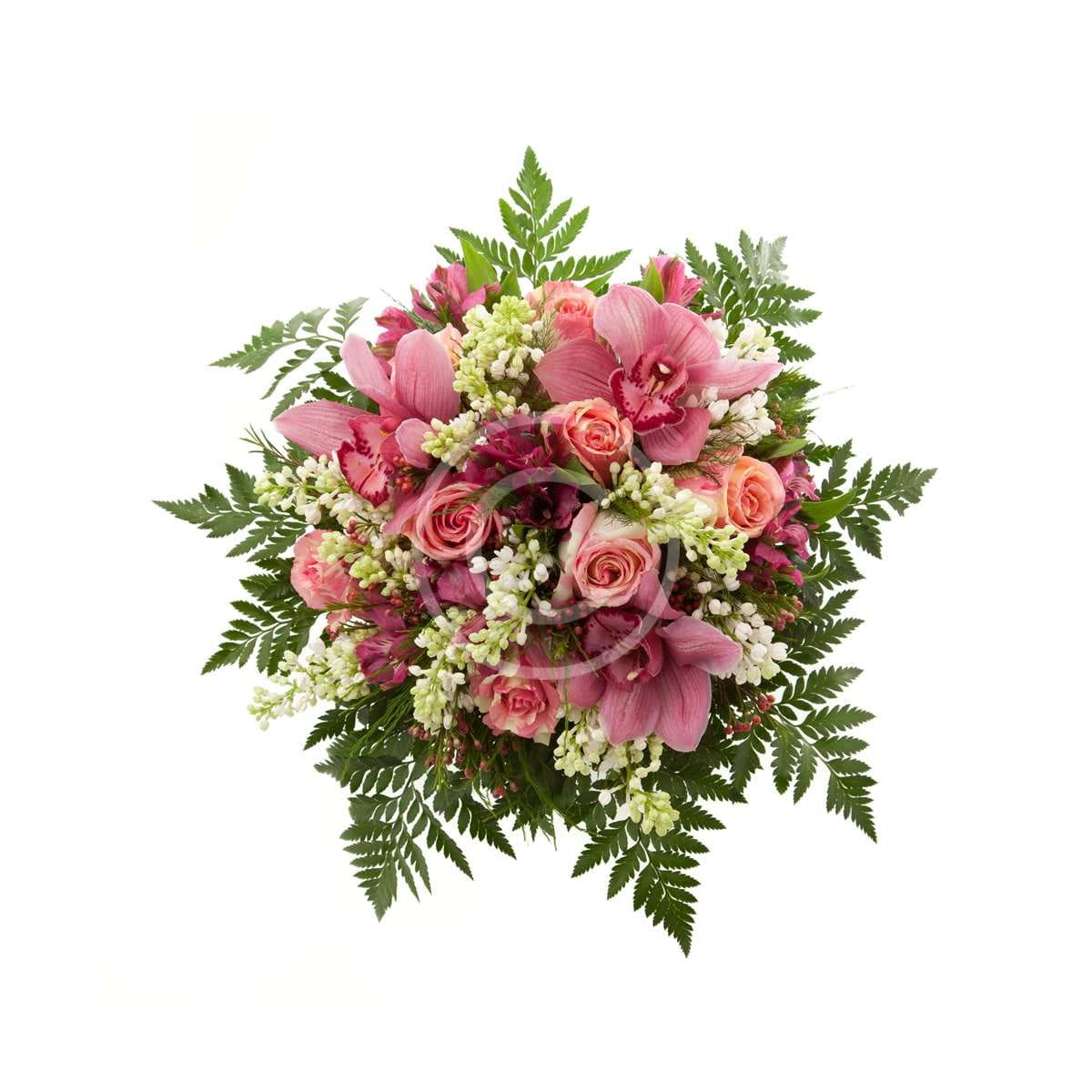 Rose and Freesia Posy